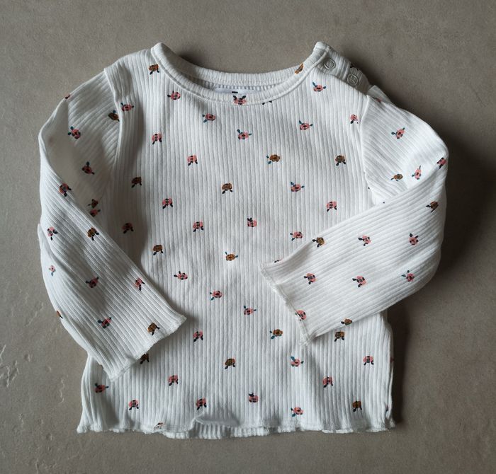 Ensemble bébé fille 3 mois printanier legging et tee shirt manches longues Gémo - photo numéro 2