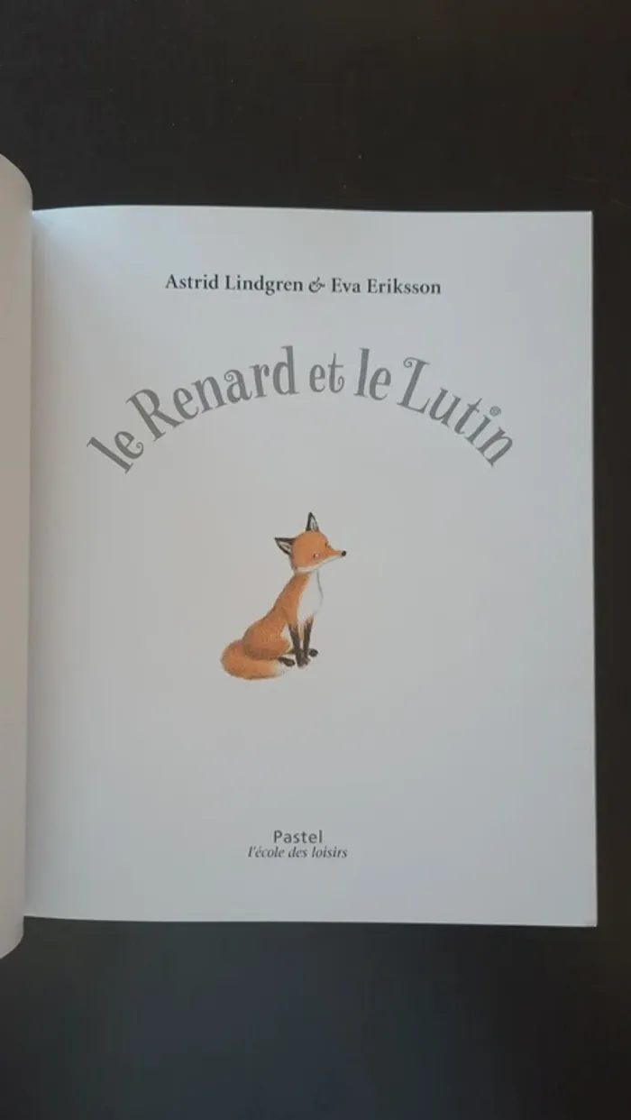 Livre le Renard et le lutin école des max - photo numéro 3