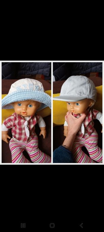 Lot casquette chapeau 👦 taille 6 12 mois