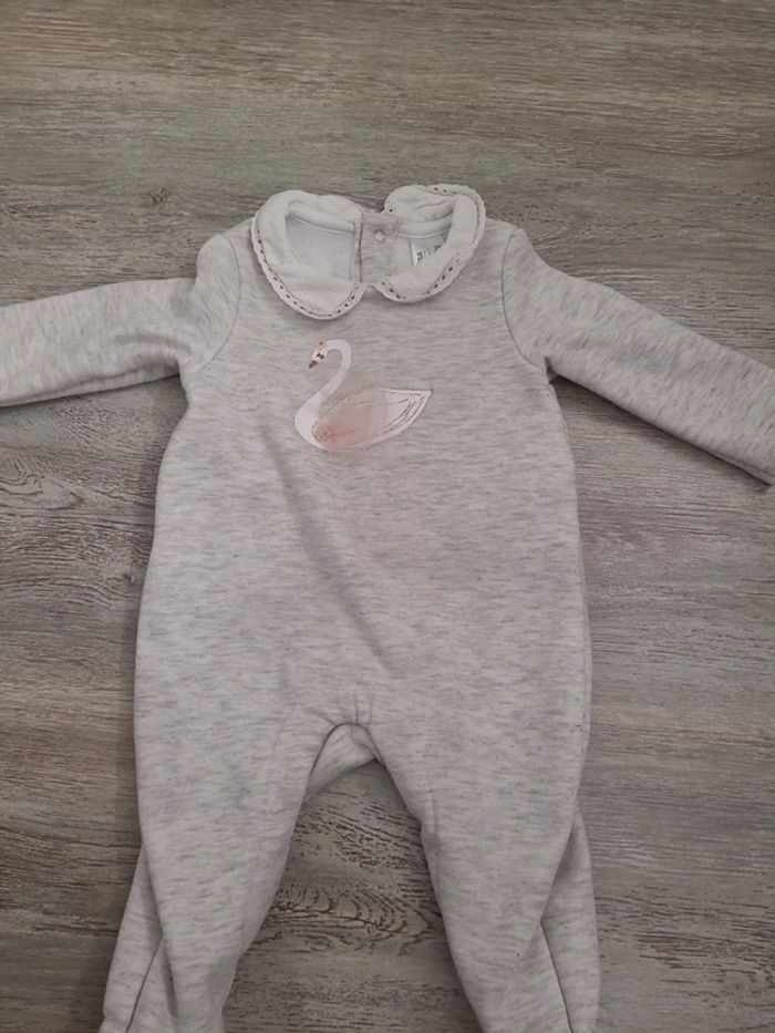 Lot 9 pyjamas fille rose blanc gris - photo numéro 3
