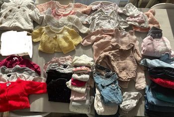 1 mois fille gros lot
