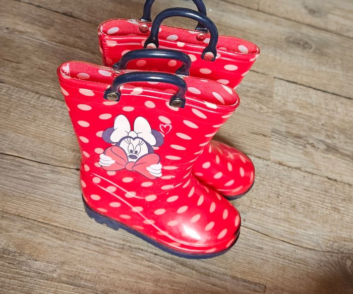 Bottes de pluie minnie taille 23