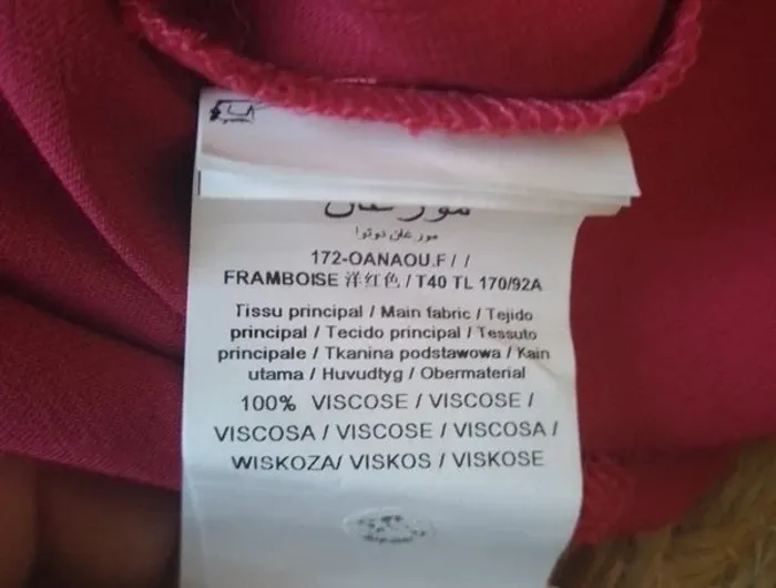 Blouse fluide Morgan couleur framboise taille 40 - 100% viscose - photo numéro 8