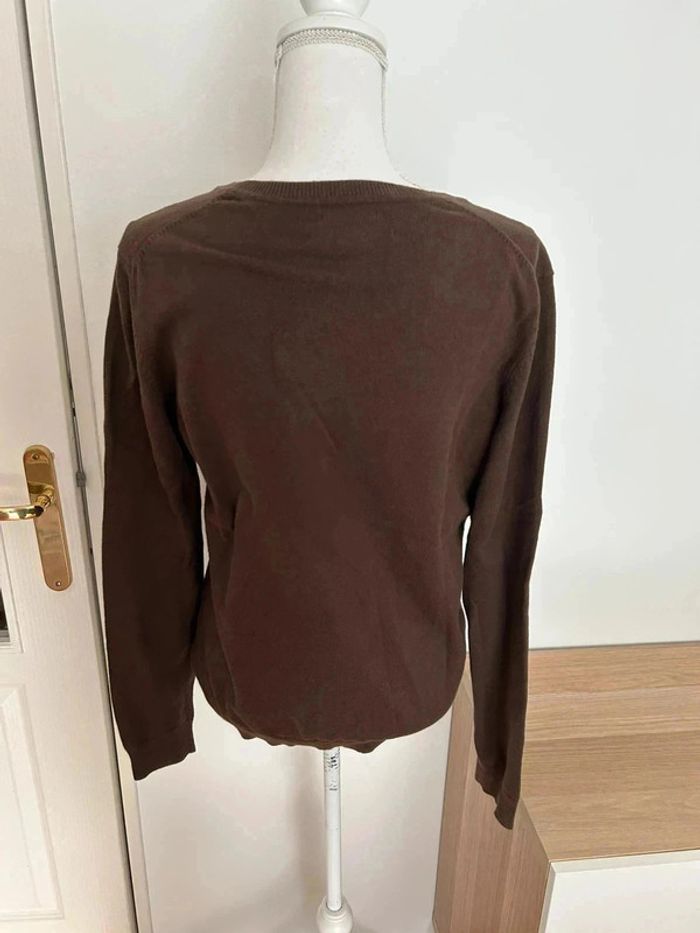 Pull marron tommy Hilfiger - photo numéro 5