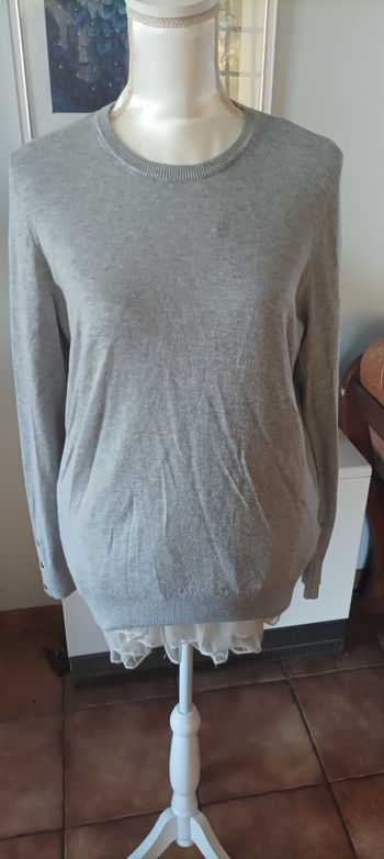 Pull gris 