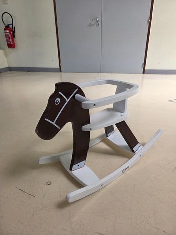 Cheval à bascule en bois Baghera