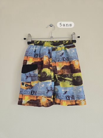 Short de bain - Taille 5ans - Triplix