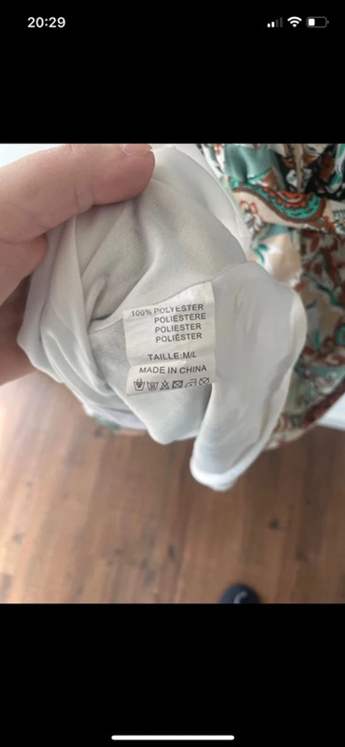Robe Lilie rose Taille M-L - photo numéro 5