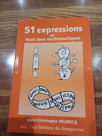 51 expressions et leurs jeux mathématiques