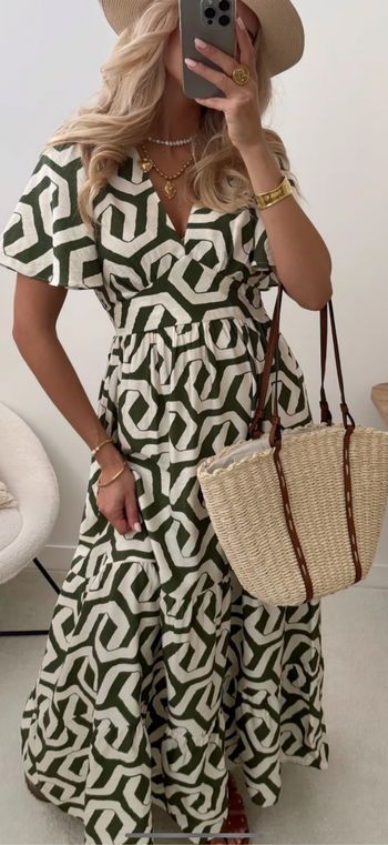 Robe kaki