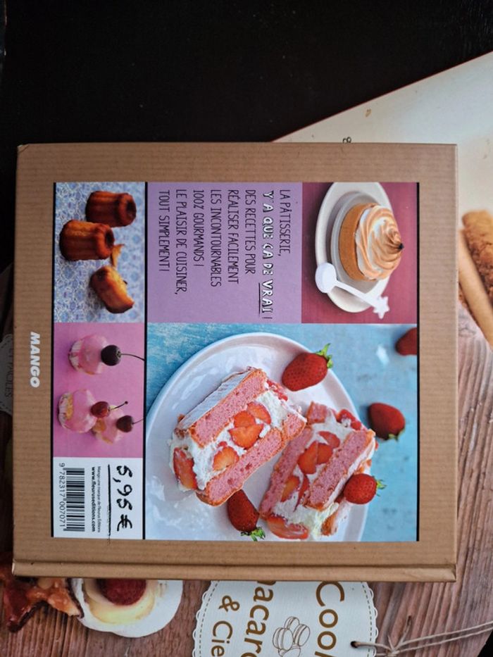 Lot de 3 livres de pâtisserie - photo numéro 4