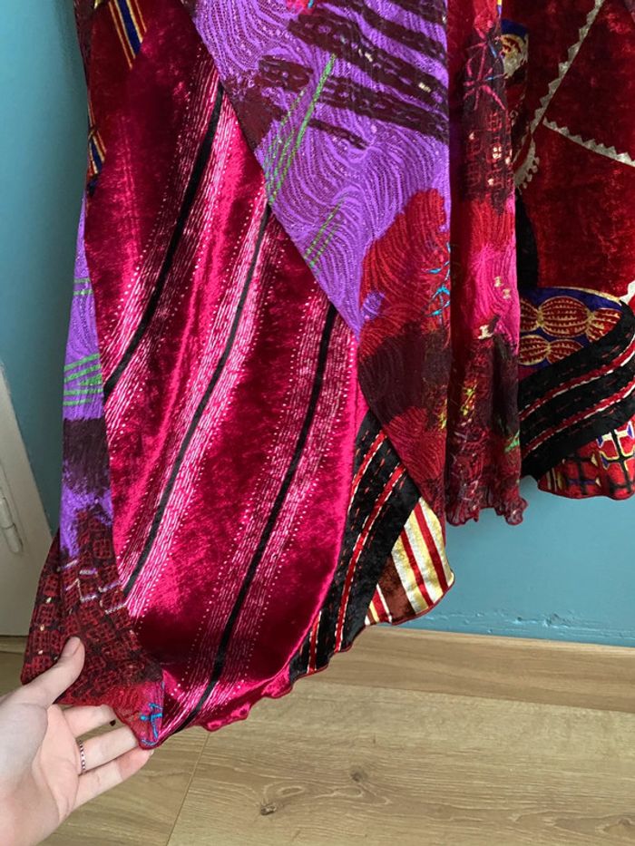 Jolie robe longue pour les fêtes fantaisie et originale - photo numéro 8