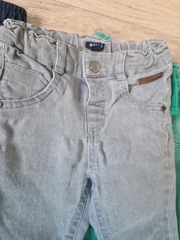 Lot 4 pantalons 2 ans, garçon, dont du neuf - photo numéro 5