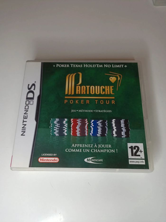 Jeu Nintendo DS partouche poker tour complet - photo numéro 1