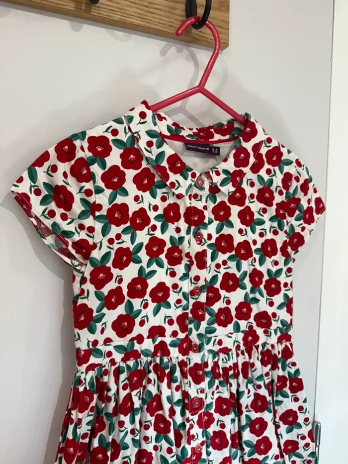 Magnifique robe coquelicot Sergent major 5 ans - photo numéro 2