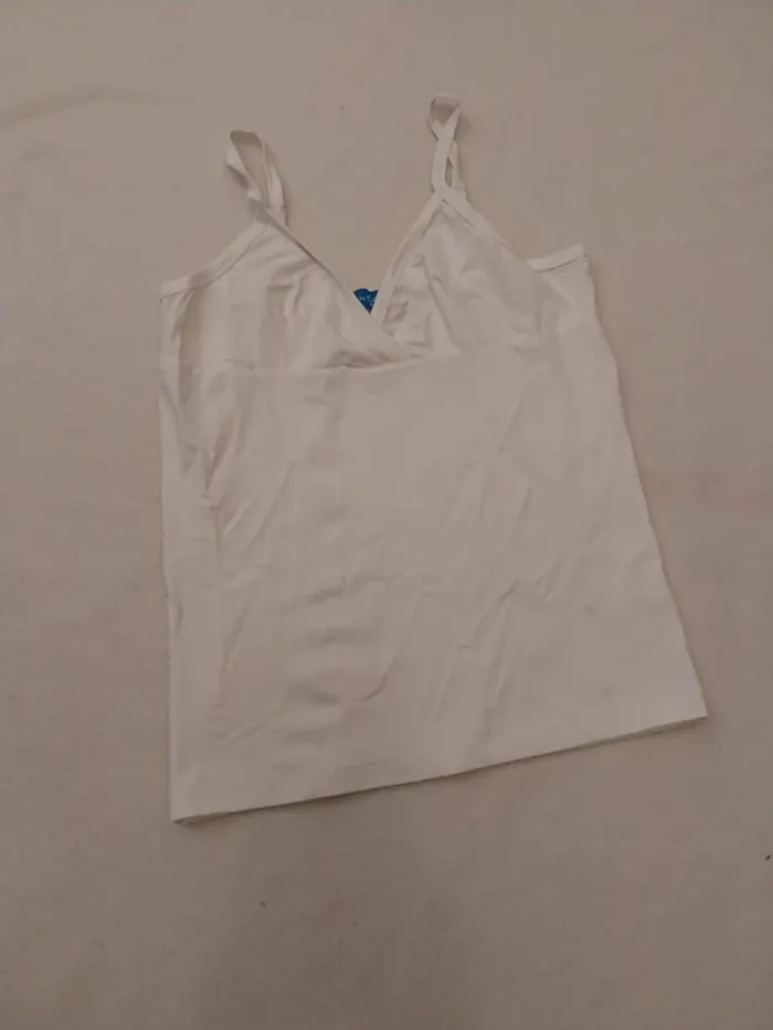 Debardeur tissu maillot bain T38 - photo numéro 4
