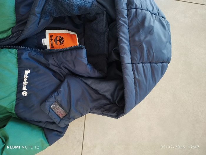 Doudoune chaude enfant tricolore Timberland 10 ans - photo numéro 2