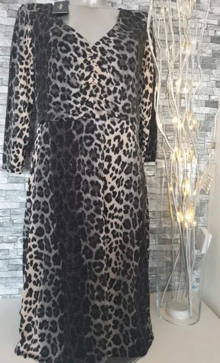 Robe sexy Léopard Taille 44