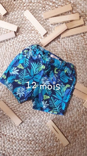 Short garçon - 12 mois
