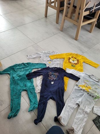 Lot 8 pyjamas garçon 18 mois