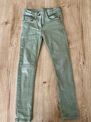 Jeans slim vert 6 ans tao