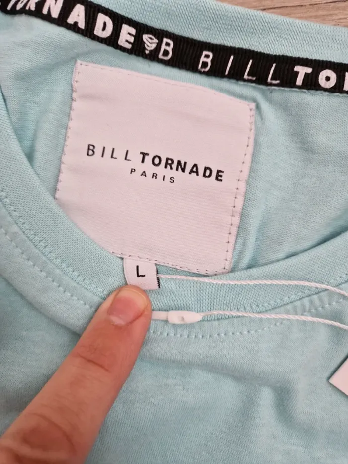 Lot 4 t-shirts Bill Tornade T. L neuf - photo numéro 2