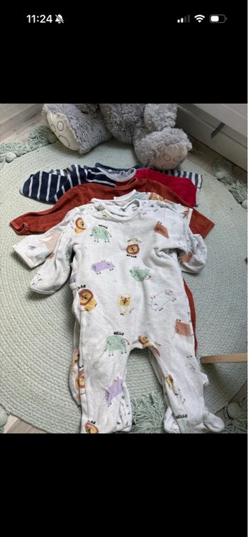 Lot pyjama bébé garçon