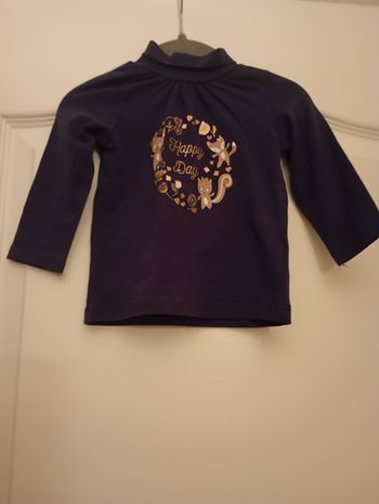 Maillot manches longues 6 mois 