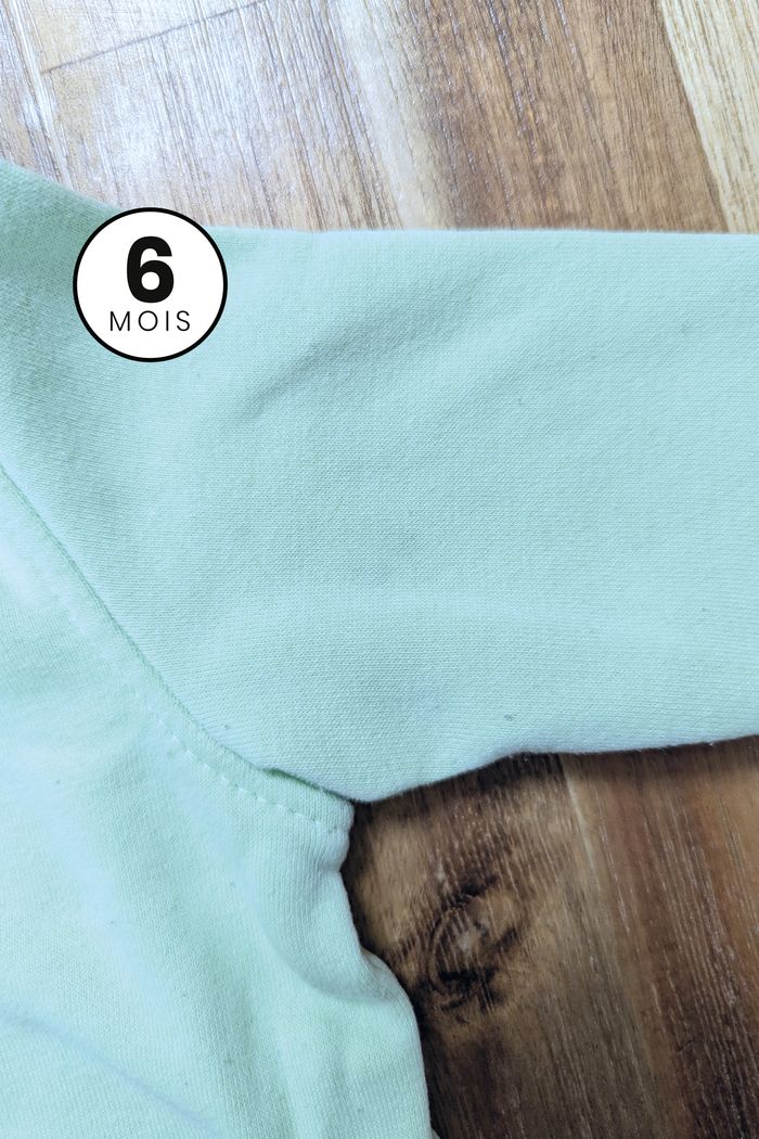 Gilet zippé / Sweat à capuche dinosaure 6 mois - photo numéro 5