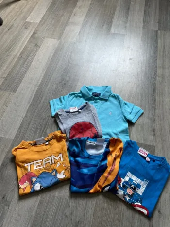5 tee shirts 3 ans