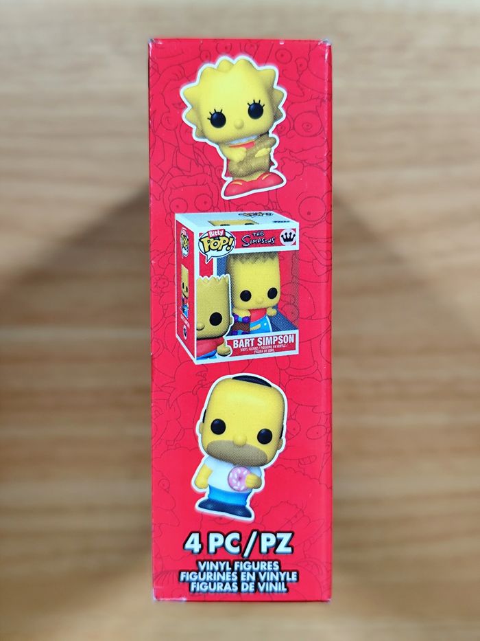 Boîte 4 Bitty Pop! The Simpsons - Itchy, Marge, Moe, Lard Lad (Chase Edition) - photo numéro 8