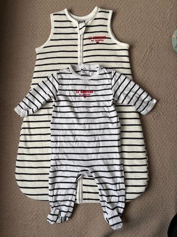 Gigouteuse + body Kiabi 