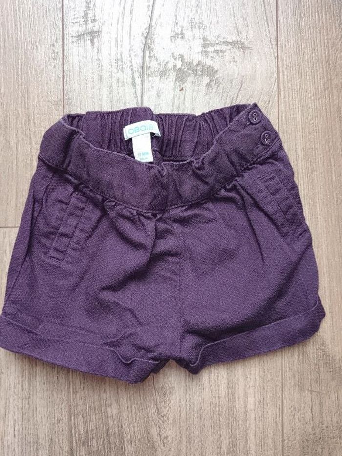 Short obaïbi 18 mois
