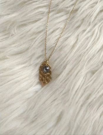 Collier doré en acier inoxydable Bohm Neuf
