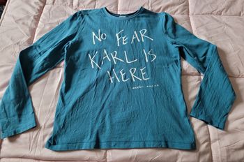 t-shirt Mlongue karl Lagerfeld 10ans (7e)