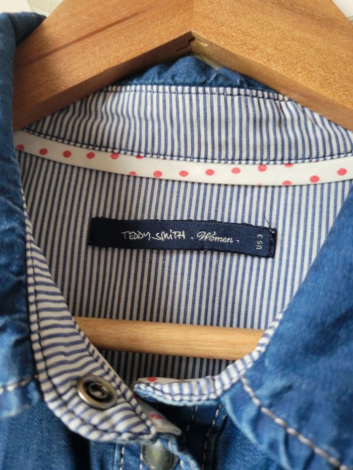 Chemise en jean - Teddy Smith - photo numéro 5