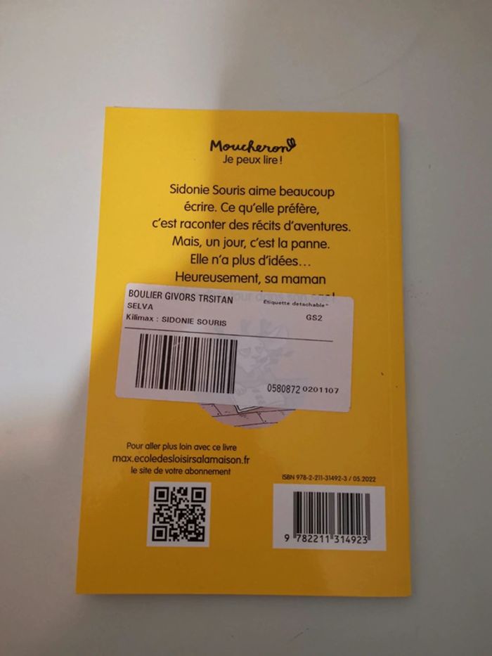 Livre Sidonie Souris L'école des loisirs - photo numéro 2