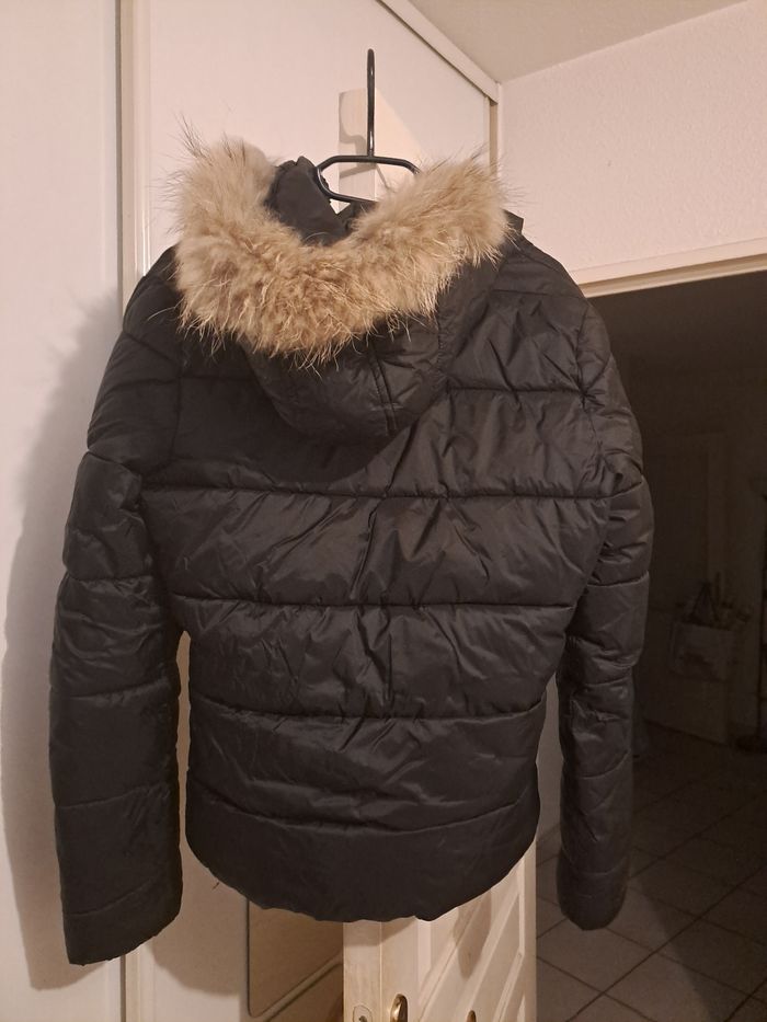 Doudoune noire Le Temps des Cerises – taille M - photo numéro 2