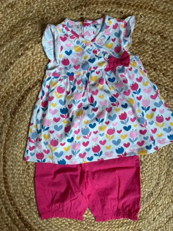 Tenue ensemble 2 pieces 18 mois neuf
