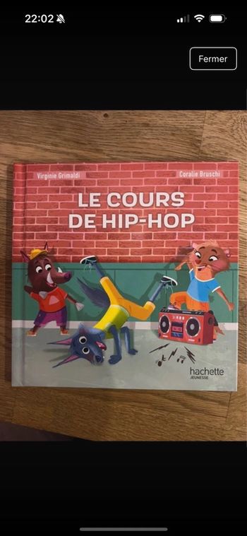 Livre McDo le cours de hip hop