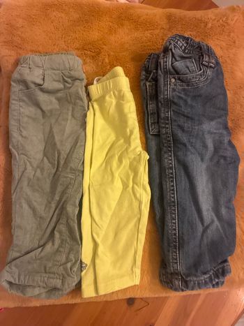 Lot pantalon 