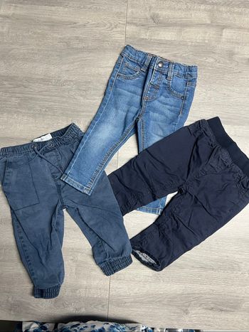 Lot pantalon bébé garçon