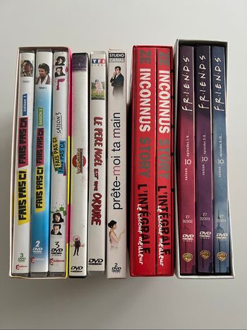 Lot DVD et coffrets DVD humour/comédie