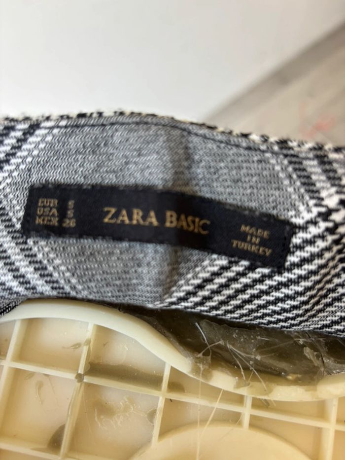 Pantalon écossais évasé neuf Zara - photo numéro 6