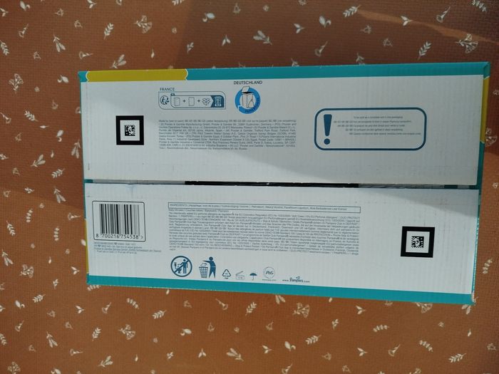 Carton 120  couches Pampers Baby dry taille 4 Neuf - photo numéro 6
