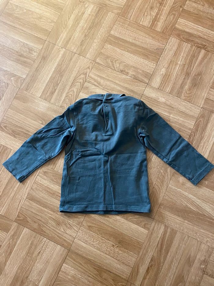 Sous pull à col roulé noir taille 12 mois Vertbaudet - photo numéro 3