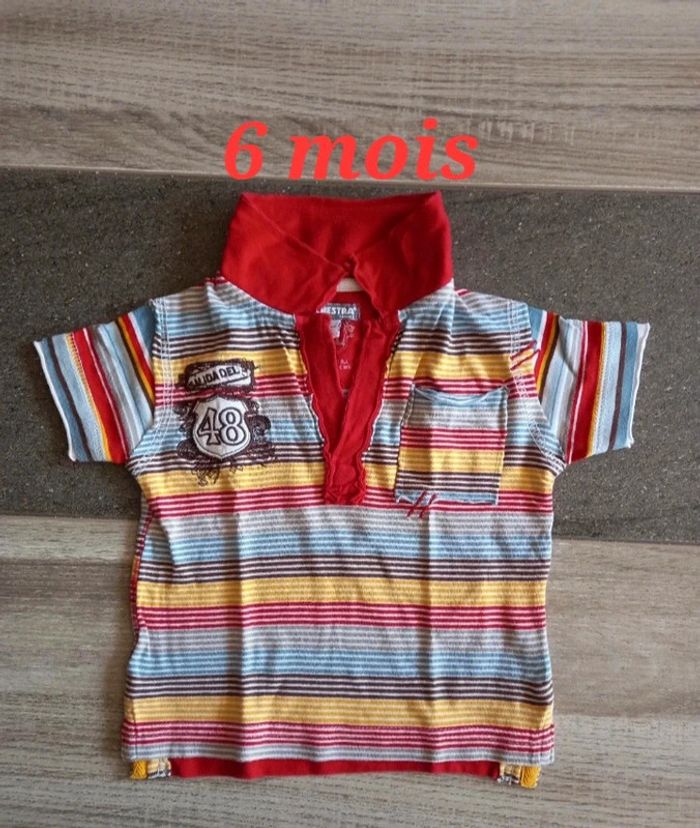 Polo manches courtes 6 mois