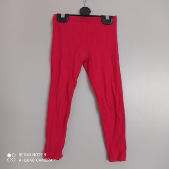 Legging rouge 4ans