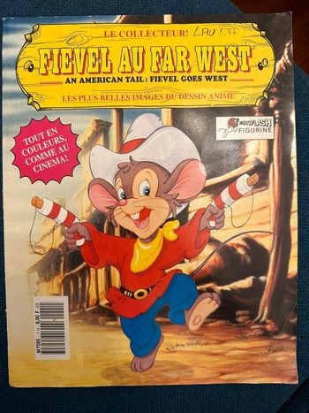 Album Panini complet souris Fievel au Far West American Tail goes west stickers Euroflash