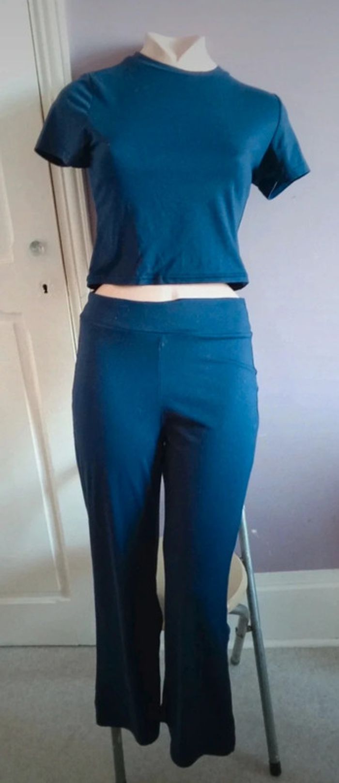 Magnifique ensemble bleu marine - Shein - Taille M - photo numéro 2